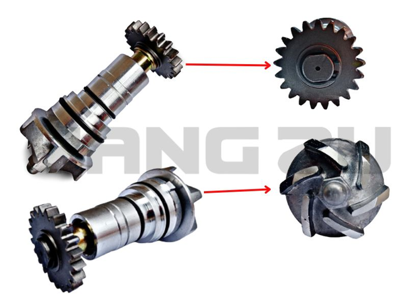 BOMBA DE AGUA 250CC SUPER(21T,104.5 MM,47MM)