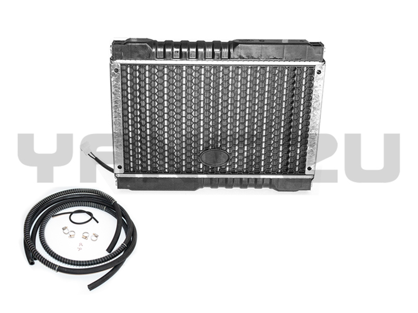RADIADOR COMPLETO P/250/300CC MANGUERA DELGADA (S/TAPA)