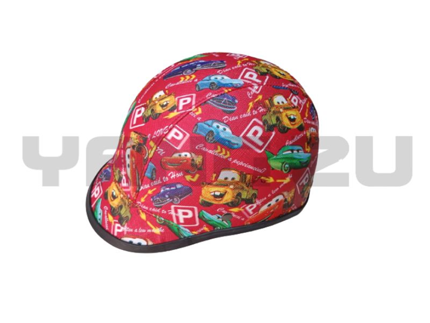 CASCO T-CHAVITO BEBE CARS ROJO