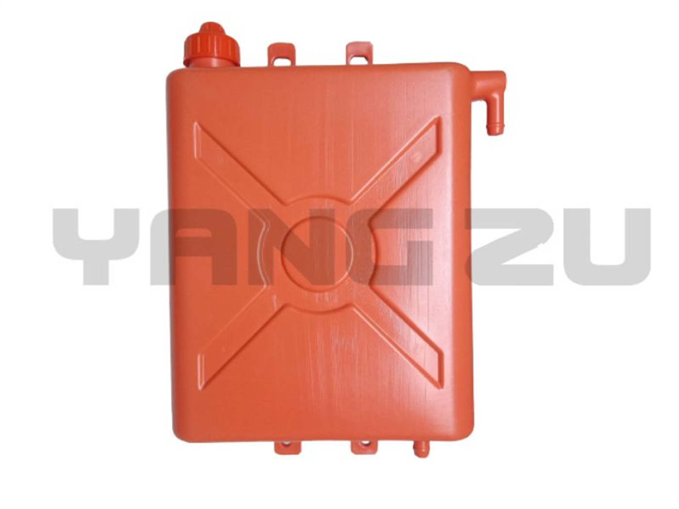 TANQUE RESERVA DE AGUA CARGUERO S/TAPA PLAST.(P/MANGUERA DELGADA)NARANJA