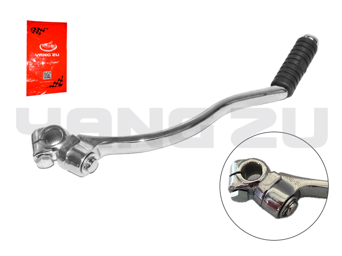 PEDAL ARRANQUE GL125/WX(SEMI-CURVO)(20MM)